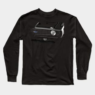 1969 Chevy Camaro Detail - black Long Sleeve T-Shirt